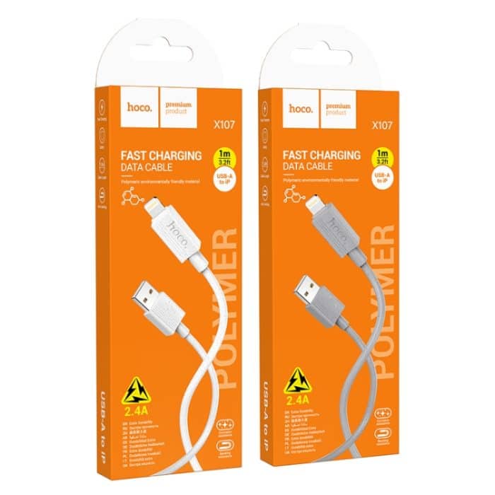 hoco X107 USB auf 8 Pin Favor 2.4A Ladedatenkabel – Bild 8