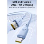 Baseus Silky Series 1m 2,4A USB auf 8 Pin Schnellladekabel – Bild 2