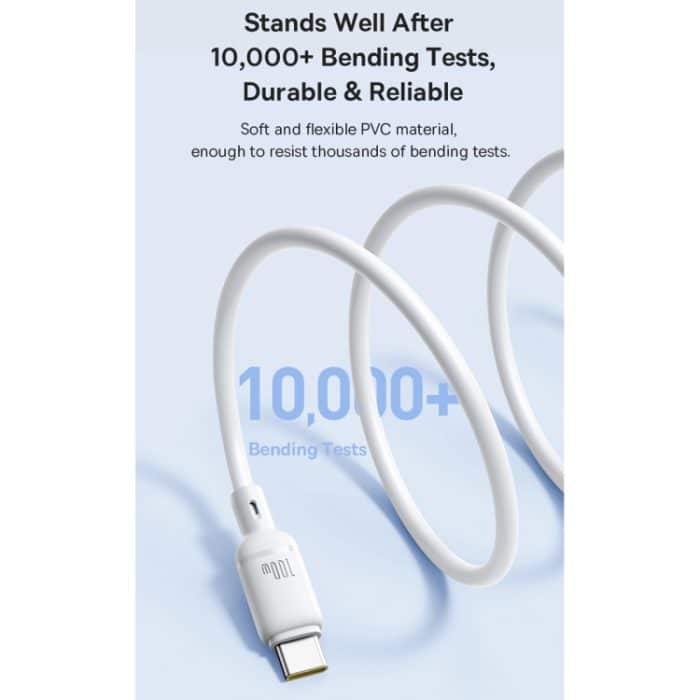 Baseus Silky Series 1m 2,4A USB auf 8 Pin Schnellladekabel – Bild 5