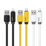WK WDC-27i Elastisches Echtsilikon 1m 12W USB auf 8 Pin Schnellladedatenkabel – Bild 2