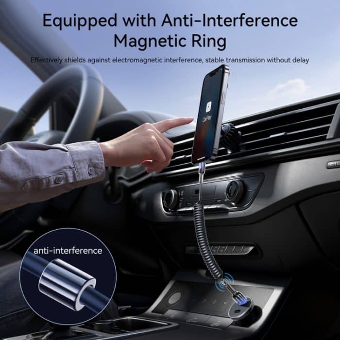 JOYROOM S-A43 3A USB auf 8 Pin Spiral-Schnellladedatenkabel – Bild 3