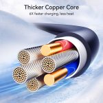 JOYROOM S-A43 3A USB auf 8 Pin Spiral-Schnellladedatenkabel – Bild 7