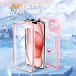 Skin Feel MagSafe Holder 360 Ganzkörper-Telefonhülle, For iPhone 13 Pro – Bild 2