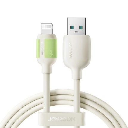 JOYROOM S-A53 Fluorescent Series 3A USB auf 8 Pin Schnellladedatenkabel