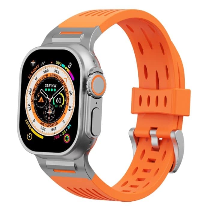 EDA007196501A.jpg Trailblazer Silikon-Uhrenarmband mit ovalen Löchern, For Apple Watch 46mm / 49mm / 45mm / 44mm, For Apple Watch 42mm / 41mm / 40mm / 38mm – Bild 1