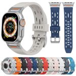 Trailblazer Silikon-Uhrenarmband mit ovalen Löchern, For Apple Watch 46mm / 49mm / 45mm / 44mm, For Apple Watch 42mm / 41mm / 40mm / 38mm – Bild 2