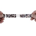 Uhrenarmband aus elastischem Seil, quadratisch, aus Kunstharz – Bild 3