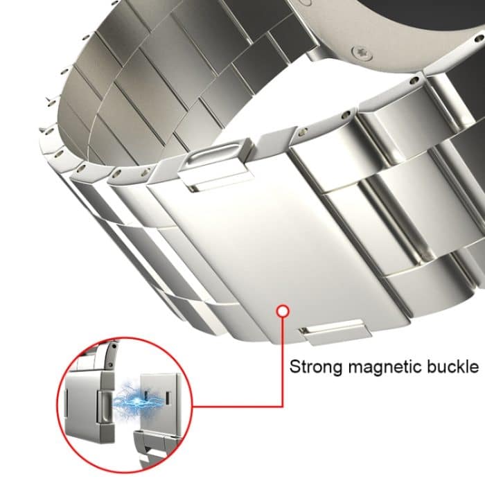 Magnetisches Uhrenarmband aus Titanlegierung mit drei Perlen, For Apple Watch 46mm / 49mm / 45mm / 44mm, For Apple Watch 42mm / 41mm / 40mm / 38mm – Bild 4