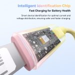 Baseus Discolor Series 2.4A USB-auf-8-Pin-Schnellladekabel – Bild 3