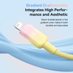 Baseus Discolor Series 2.4A USB-auf-8-Pin-Schnellladekabel – Bild 5