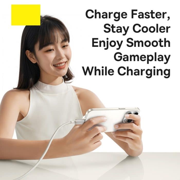 Baseus Titanium Alloy Series 2.4A USB-auf-8-Pin-Schnellladekabel – Bild 7