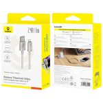 Baseus Titanium Alloy Series 2.4A USB-auf-8-Pin-Schnellladekabel – Bild 10