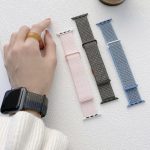 Uhrenarmband aus Nylon mit doppeltem Klettverschluss – Bild 3