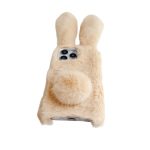 TPU-Telefonhülle mit einfarbigem Plüschkaninchen, For iPhone 15 Plus, For iPhone 15, For iPhone 14 Plus, For iPhone 14, For iPhone 14 Pro, For iPhone 14 Pro Max – Bild 4