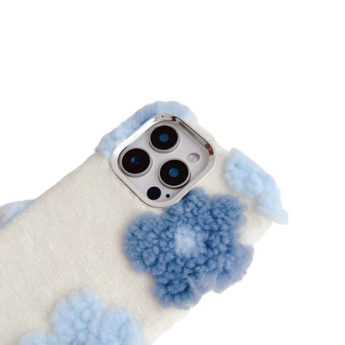 Jacquard-Plüsch-TPU-Telefonhülle, For iPhone 14 Plus, For iPhone 14, For iPhone 14 Pro, For iPhone 14 Pro Max – Bild 6