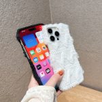 Plüsch-TPU-Telefonhülle mit W-Textur, For iPhone 13 Pro, For iPhone 13, For iPhone 13 Pro Max – Bild 2