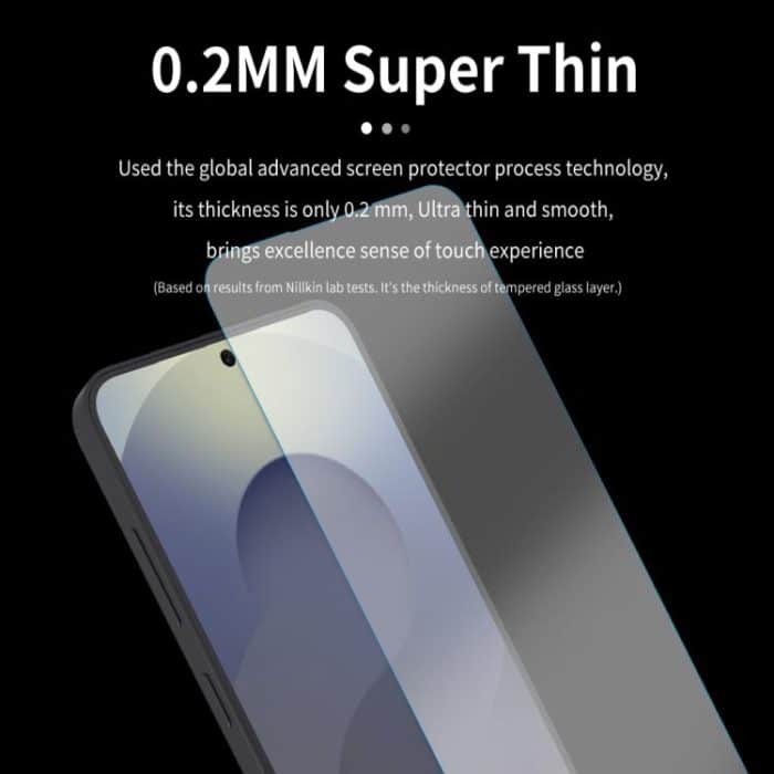 NILLKIN H+Pro 0,2 mm 9H explosionsgeschützte Hartglasfolie, For Samsung Galaxy S25 Edge 5G, For Samsung Galaxy S25 5G, For Samsung Galaxy S25+ 5G, For Samsung Galaxy S25 Ultra 5G, For Samsung Galaxy S24 FE 5G – Bild 3