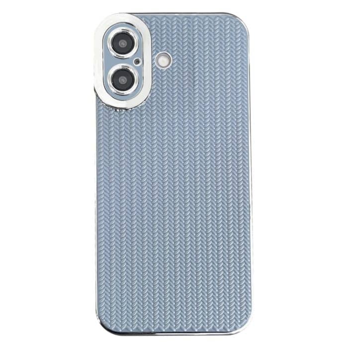Galvanisierte TPU-Telefonhülle mit silberner Randkörnung, For iPhone 14 Plus, For iPhone 14, For iPhone 14 Pro, For iPhone 14 Pro Max – Bild 1