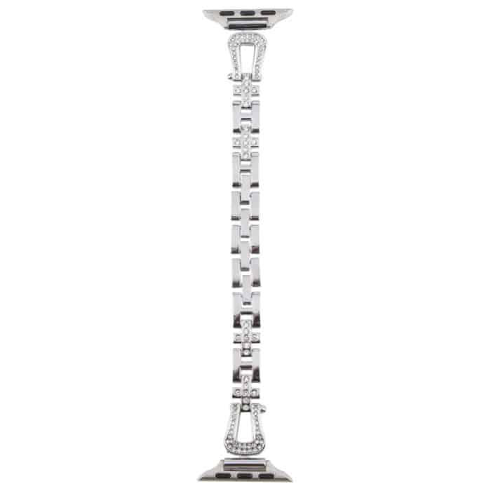 Schlankes U-förmiges Uhrenarmband aus Diamantlegierung mit Schnellverschluss, For Apple Watch 46mm / 49mm / 45mm / 44mm, For Apple Watch 42mm / 41mm / 40mm / 38mm – Bild 6