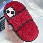 Kreative TPU-Telefonhülle mit Plüsch-Slipper-Design, For iPhone 12 / 12 Pro, For iPhone 12 Pro Max, For iPhone 11