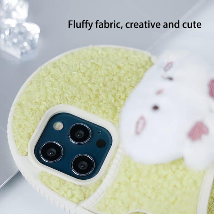 Kreative TPU-Telefonhülle mit Plüschpuppen-Hausschuh-Design, For iPhone 12 / 12 Pro, For iPhone 12 Pro Max, For iPhone 11 – Bild 3
