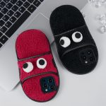 Kreative TPU-Telefonhülle aus Plüsch mit großen Augen und Pantoffel-Design, For iPhone 12 / 12 Pro, For iPhone 12 Pro Max, For iPhone 11 – Bild 2