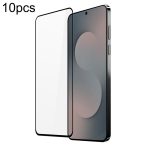 10 Stück DUX DUCIS 0,33 mm 9H gehärtete Glasfolie aus mittlerer Aluminiumoxid, For Samsung Galaxy S25 Edge, For Samsung Galaxy S25 5G, For Samsung Galaxy S25+ 5G, For Samsung Galaxy S25 Ultra 5G