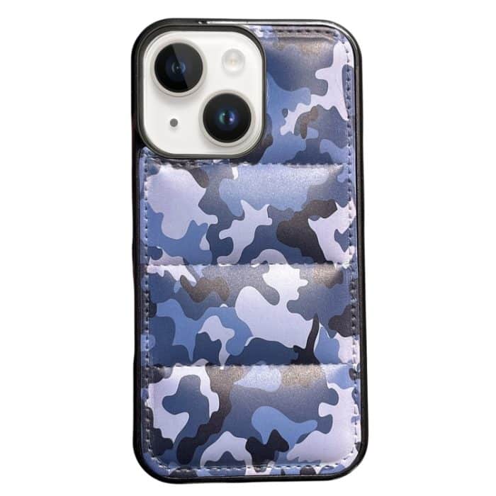Camouflage-Eiderdaunen-Airbag-Telefonhülle, For iPhone XS Max, For iPhone 8 Plus / 7 Plus – Bild 1