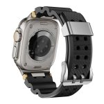 Cooles Silikon-Uhrenarmband mit zweireihigen Löchern, For Apple Watch 46mm / 49mm / 45mm / 44mm, For Apple Watch 42mm / 41mm / 40mm / 38mm – Bild 9