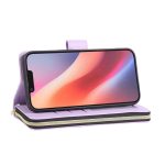 Brieftasche mit Reißverschluss und neun Kartenfächern, Leder-Telefonhülle – Bild 6