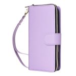 Brieftasche mit Reißverschluss und neun Kartenfächern, Leder-Telefonhülle, For iPhone 15 Pro, For iPhone 15 Plus / 14 Plus, For iPhone 15 – Bild 2