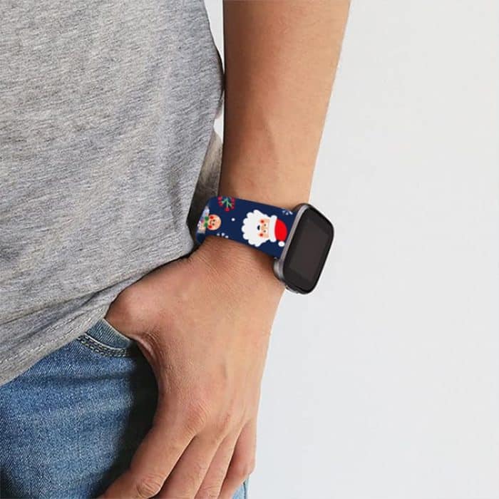 Silikon-Uhrenarmband mit Weihnachtsmuster, For Apple Watch 46mm / 49mm / 45mm / 44mm, For Apple Watch 42mm / 41mm / 40mm / 38mm – Bild 6