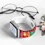 Uhrenarmband aus Silikon mit umgekehrter Schnalle und Weihnachtsmuster, For Apple Watch 46mm / 49mm / 45mm / 44mm, For Apple Watch 42mm / 41mm / 40mm / 38mm – Bild 7