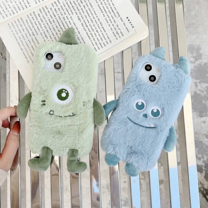 EDA0074143_B1-1.jpg Süße Monster Plüsch TPU Handyhülle – Bild 2