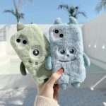 Süße Monster Plüsch TPU Handyhülle – Bild 3