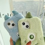Süße Monster Plüsch TPU Handyhülle – Bild 6