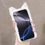 3D süße Katzenplüsch-Telefonhülle mit vollständiger Abdeckung, For iPhone 12, For iPhone 12 Pro Max, For iPhone 12 Pro, For iPhone 12 mini – Bild 3