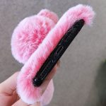 Niedliche 3D-Telefonhülle aus Plüsch mit Langohrkaninchen, For iPhone 12 Pro Max, For iPhone 12 Pro, For iPhone 12 mini – Bild 7