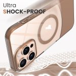 Schlanke, transparente MagSafe PC-Telefonhülle mit Farbkontrast, For iPhone 14, For iPhone 14 Pro, For iPhone 14 Pro Max – Bild 4