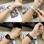 Uhrenarmband aus Edelstahl und Gummi mit T-förmiger Magnetschnalle, For Apple Watch 46mm / 49mm / 45mm / 44mm, For Apple Watch 42mm / 41mm / 40mm / 38mm – Bild 3