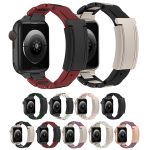 Uhrenarmband aus Edelstahl und Gummi mit T-förmiger Magnetschnalle – Bild 4