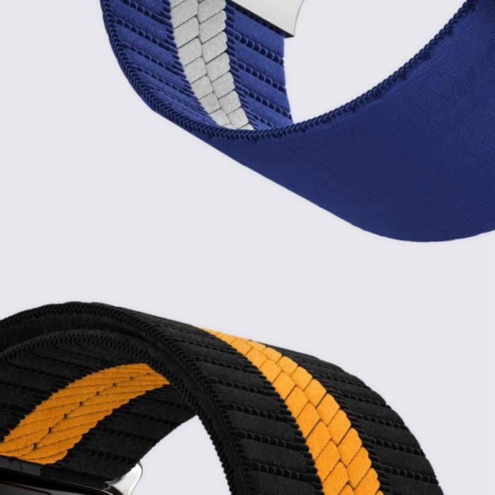 Uhrenarmband aus geflochtenem Nylon mit Fallschirmschnalle, For Apple Watch 46mm / 49mm / 45mm / 44mm, For Apple Watch 42mm / 41mm / 40mm / 38mm – Bild 3