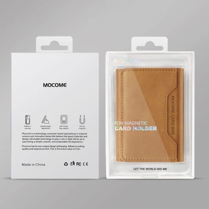 Pindun Multifunktionale MagSafe Magnetische Brieftasche Kartentasche, With Retail Box, Without Retail Box – Bild 9