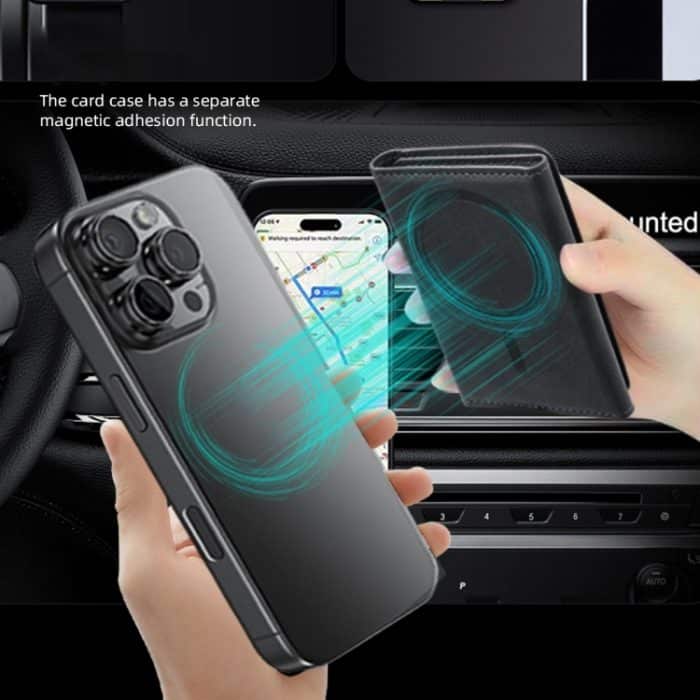 Pindun Multifunktionale MagSafe Magnetische Brieftasche Kartentasche – Bild 7