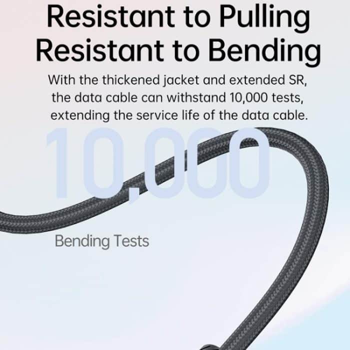 awei CL-229L USB A auf 8 Pin Braid Schnelldaten-Ladekabel – Bild 5