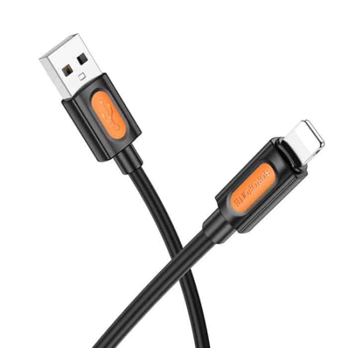 Borofone BX114 Struktur 2,4 A USB auf 8 Pin Ladedatenkabel, Länge: 1 m – Bild 7