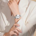 OLEVS 6702 Wasserdichte mechanische Armbanduhr für Damen mit leuchtendem Einzelkalender – Bild 7