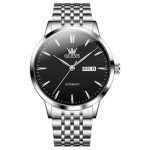 OLEVS 7048 Mechanische Herrenuhr mit Diamanten und Doppelkalender