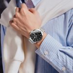 OLEVS 7048 Mechanische Herrenuhr mit Diamanten und Doppelkalender – Bild 5