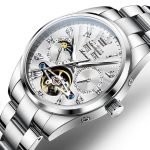 OLEVS 7028 Herren Multifunktionale leuchtende wasserdichte mechanische Uhr – Bild 2